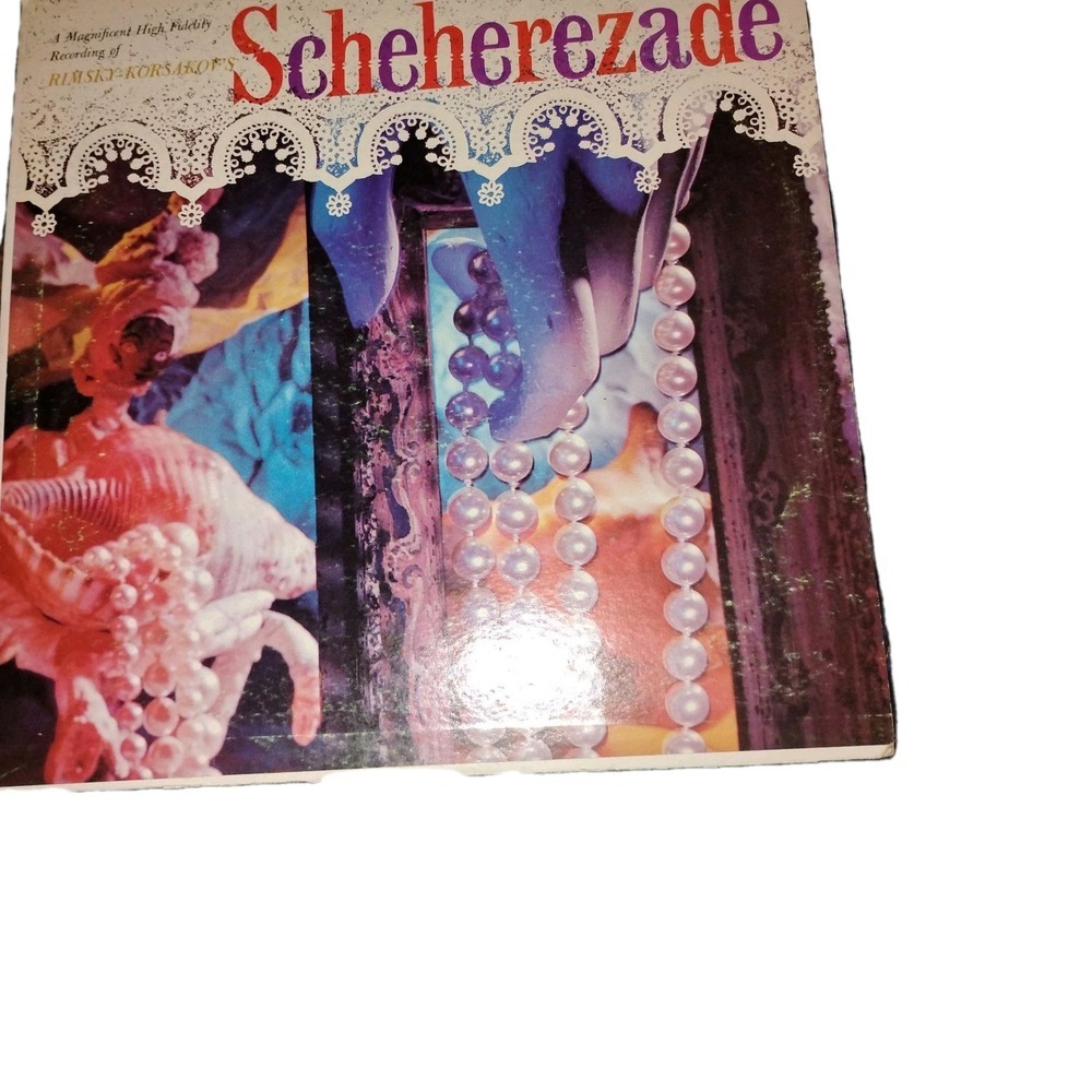 Rimsky-Korsakov's Scheherazade LP Vinyl Record SF-2600 Somerset 1953 Davis-White